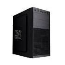 GEMBIRD computer case Fornax K170 mATX 2x USB 2.0 + 1x USB 3.0 + 1x USB Type-C + cardreader black with 600W 80PLUS bronze PSU
