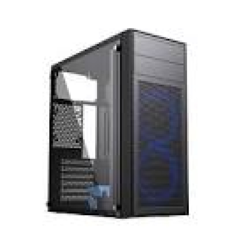 GEMBIRD Gaming Computer Case Fornax M100B Blue Fans