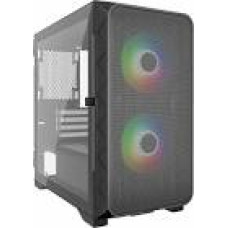 GEMBIRD Gaming mATX case Fornax MK200F with fans 2x USB 2.0 1x USB 3.0 1x USB type-C black