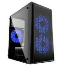 GEMBIRD CCC-FORNAX-950B Gaming design PC case 3 x 12 cm fans blue