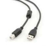GEMBIRD CCF-USB2-AMAF-10 USB 2.0 A- B 3m cable with ferrite core