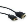GEMBIRD CCP-DPM-VGAM-6 DisplayPort to VGA adapter cable Black 1.8m