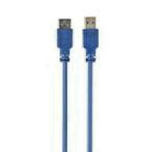 GEMBIRD CCP-USB3-AMAF-6 High End USB 3.0 Extension Cable USB A Male Plug to USB A Female Plug 1.8 Meters blue