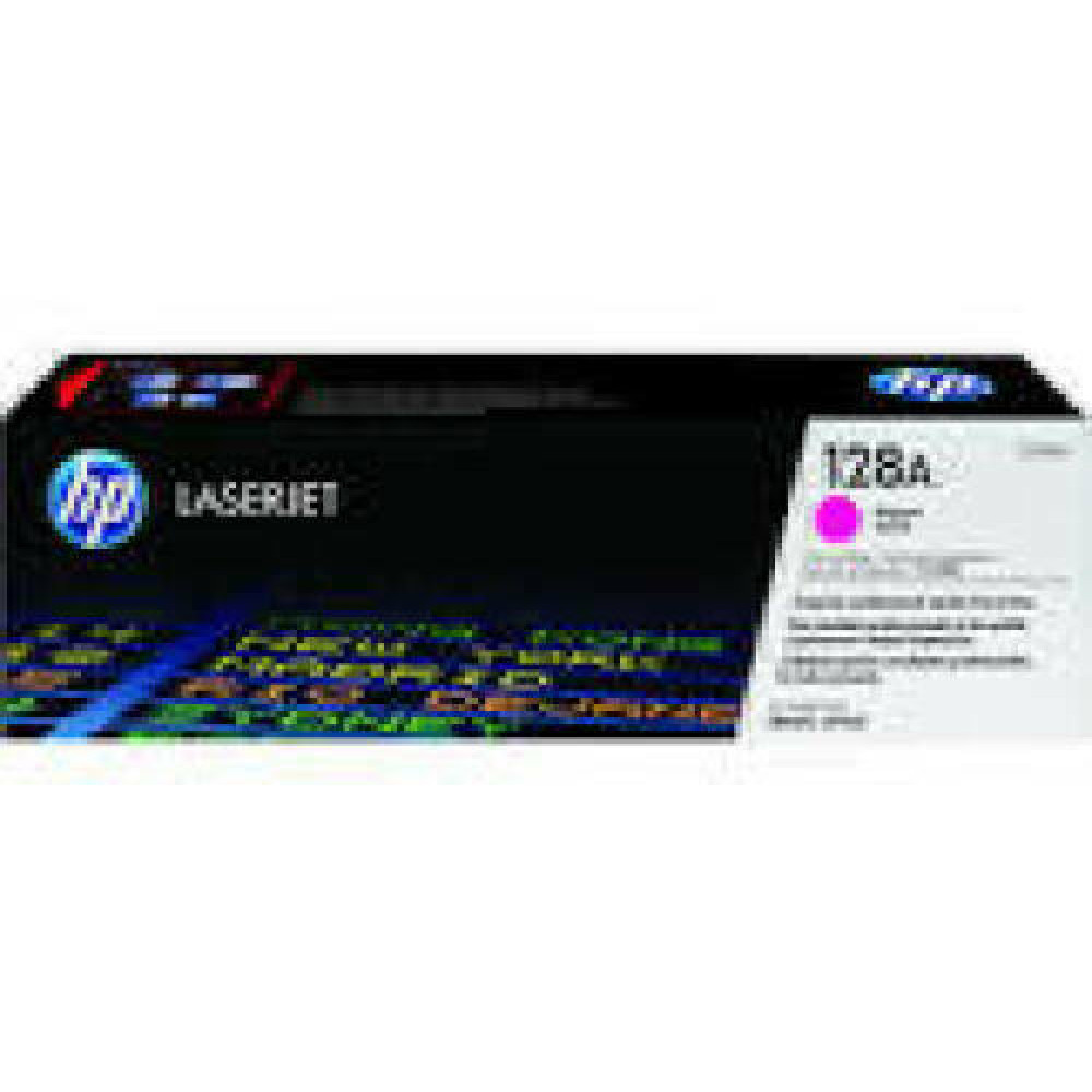 HP 128A original LaserJet Toner cartridge CE323A magenta standard capacity 1.300 pages 1-pack