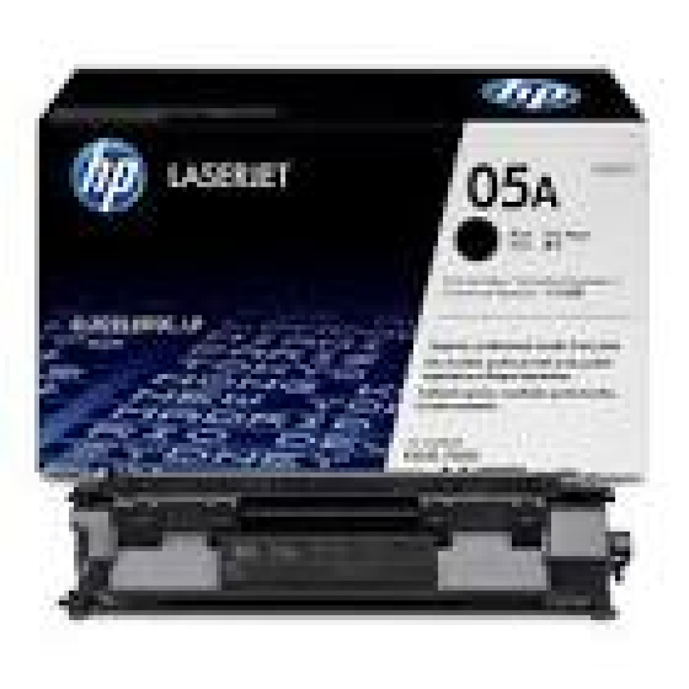 HP 05A original LaserJet Toner cartridge CE505A black standard capacity 2.300 pages 1-pack Smart Printing TechnologY