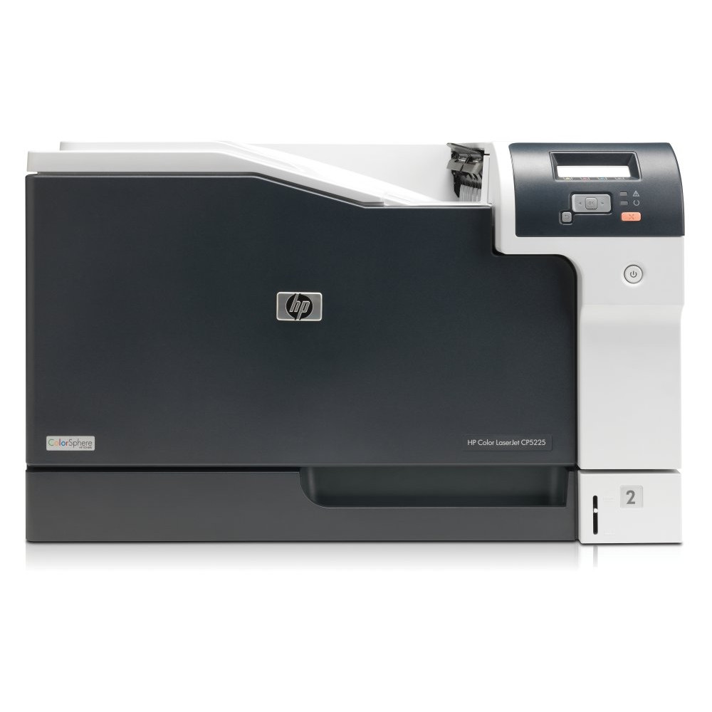 HP Color LaserJet Professional CP5225dn Printer colour Duplex laser A3 600dpi 20ppmmono/20ppmcolour capacity: 350 sheets USB LAN