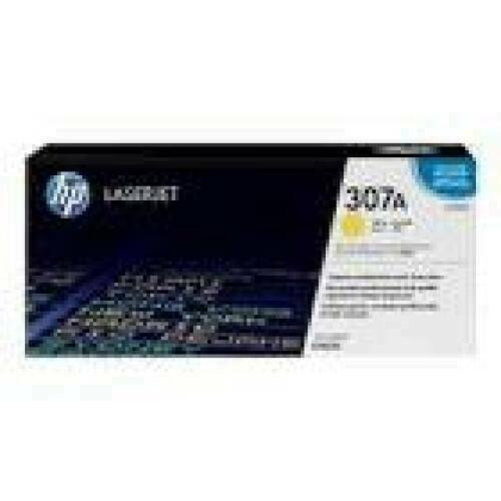 HP original Colour LaserJet CE742A Toner cartridge yellow standard capacity 7.300 pages 1-pack
