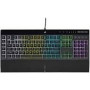 CORSAIR K55 CORE RGB Gaming Keyboard Backlit RGB LED Black