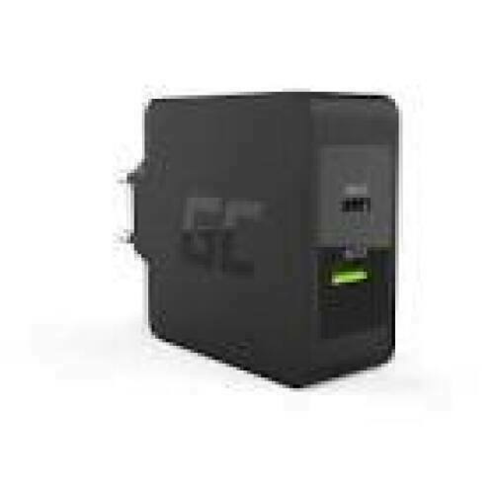 GREENCELL CHAR08 Charger USB-C 30W PD with USB QC3.0 and USB-C cable
