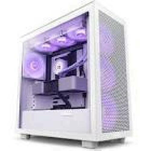 NZXT PC case H7 Flow RGB midi tower white
