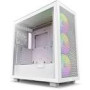 NZXT PC case H7 Flow RGB 2024 midi tower white
