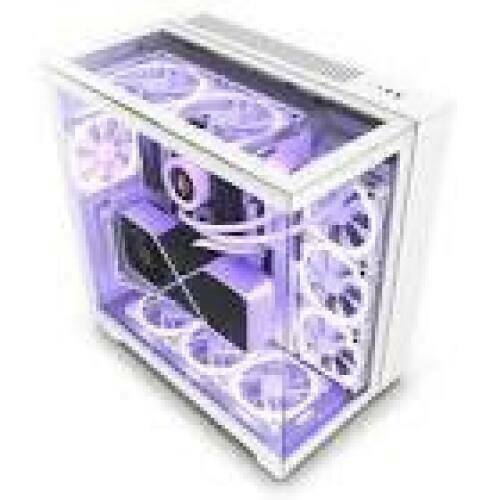 NZXT PC case H9 Elite Midi tower window white