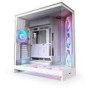 NZXT PC case H9 Flow RGB Midi tower white
