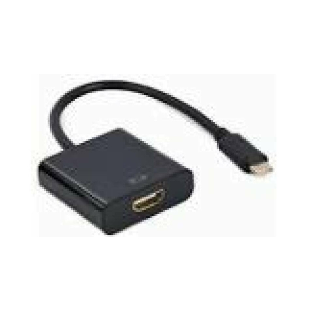GEMBIRD USB Type-C to HDMI adapter cable 4K60Hz 15cm black