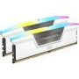 CORSAIR DDR5 6000MT/s 32GB 2x16GB DIMM Unbuffered 36-44-44-96 Std PMIC XMP 3.0 VENGEANCE RGB DDR5 White Heatspreader Black PCB 1.4V