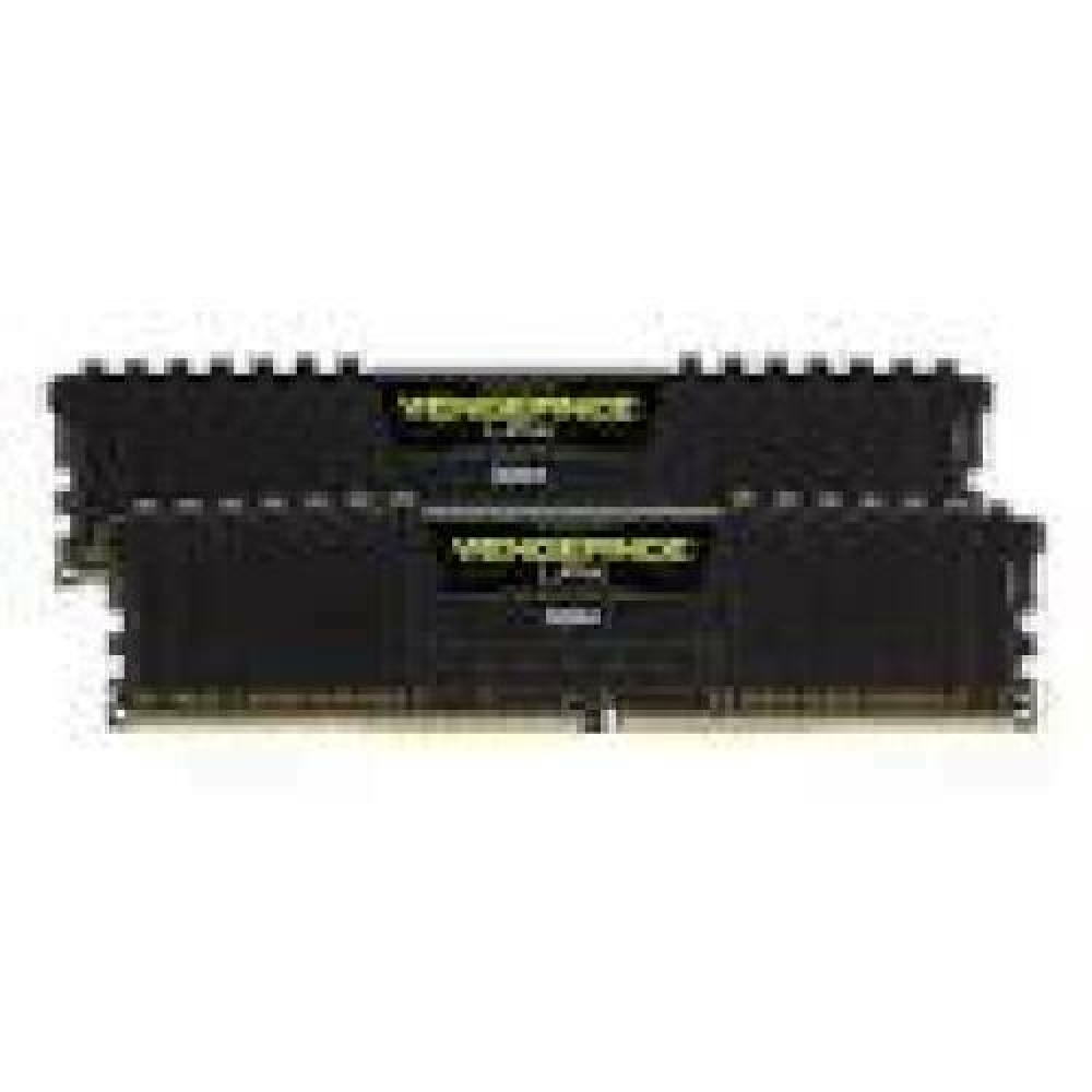 CORSAIR 16GB RAMKit 2x8GB DDR4 3000MHz 2x288 DIMM Unbuffered 16-20-20-38 Vengeance LPX Black Heat Spreader 1.35V XMP2.0