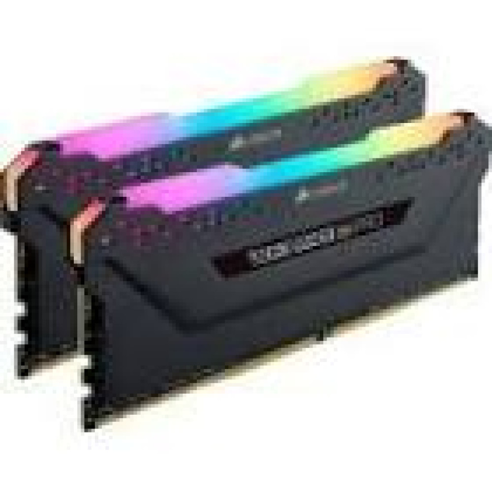CORSAIR DDR4 3600MHz 16GB 1x16GB DIMM Unbuffered Vengeance RGB PRO Heatspreader RGB LED 1.35V for AMD