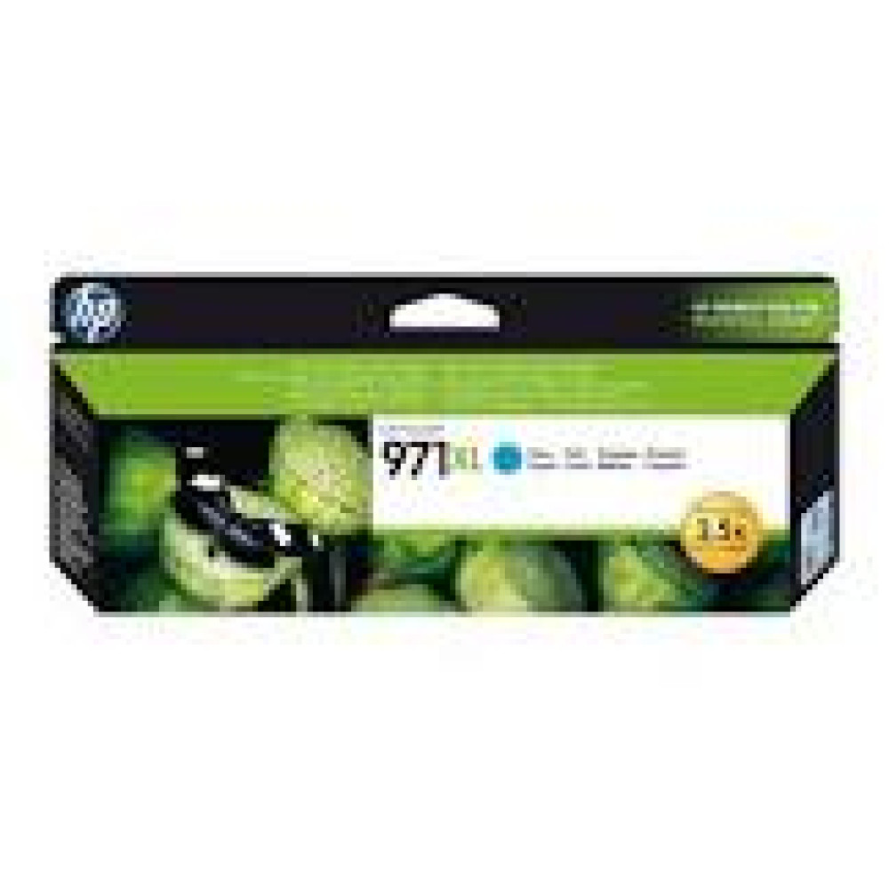 HP 971XL original Ink cartridge CN626A cyan