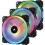 CORSAIR Fan LL120 RGB 120mm Dual Light Loop RGB LED PWM Fan Single pack