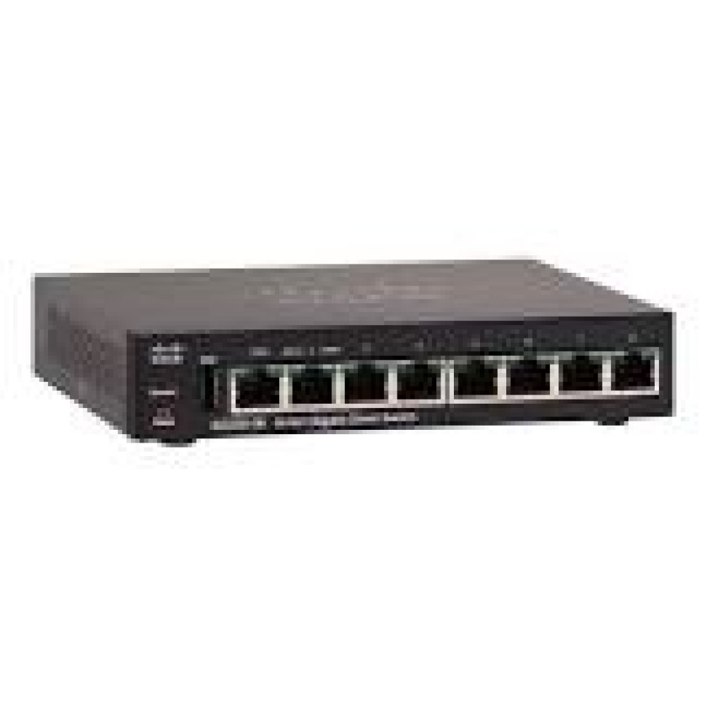 CISCO SNTC-8X5XNBD Cisco SG250-08 8-Port Gigabit Smart Switch