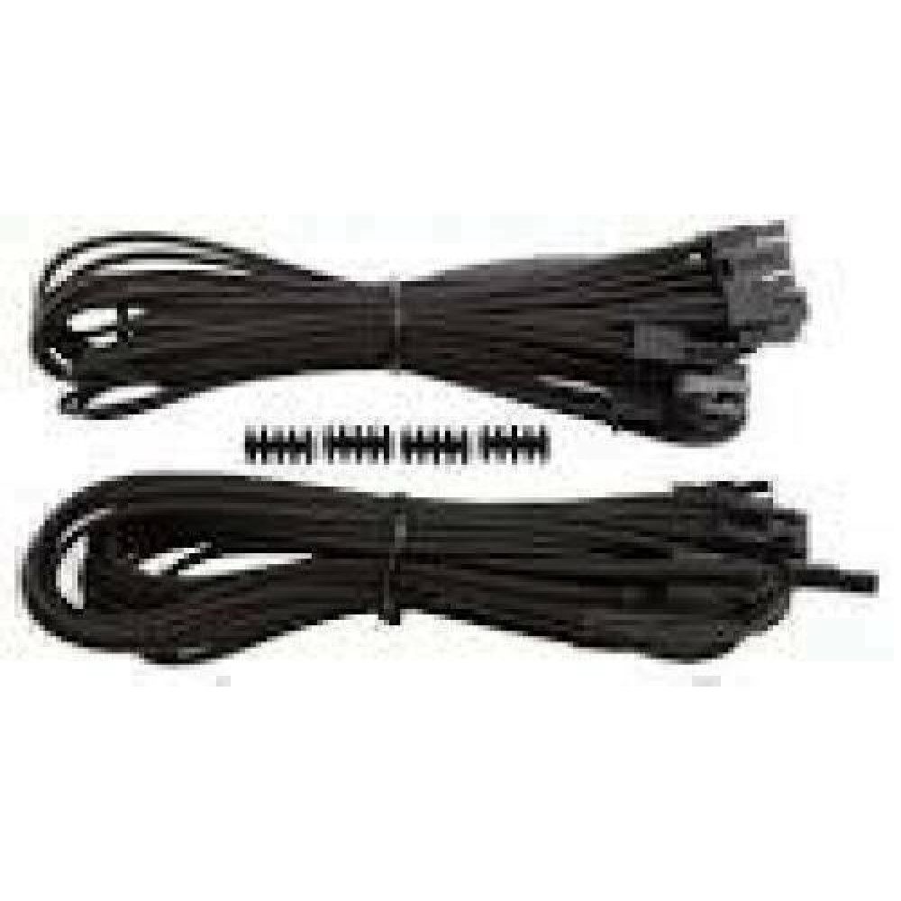 CORSAIR Premium Individually Sleeved PCIe cable Type 4 Generation 4 BLACK