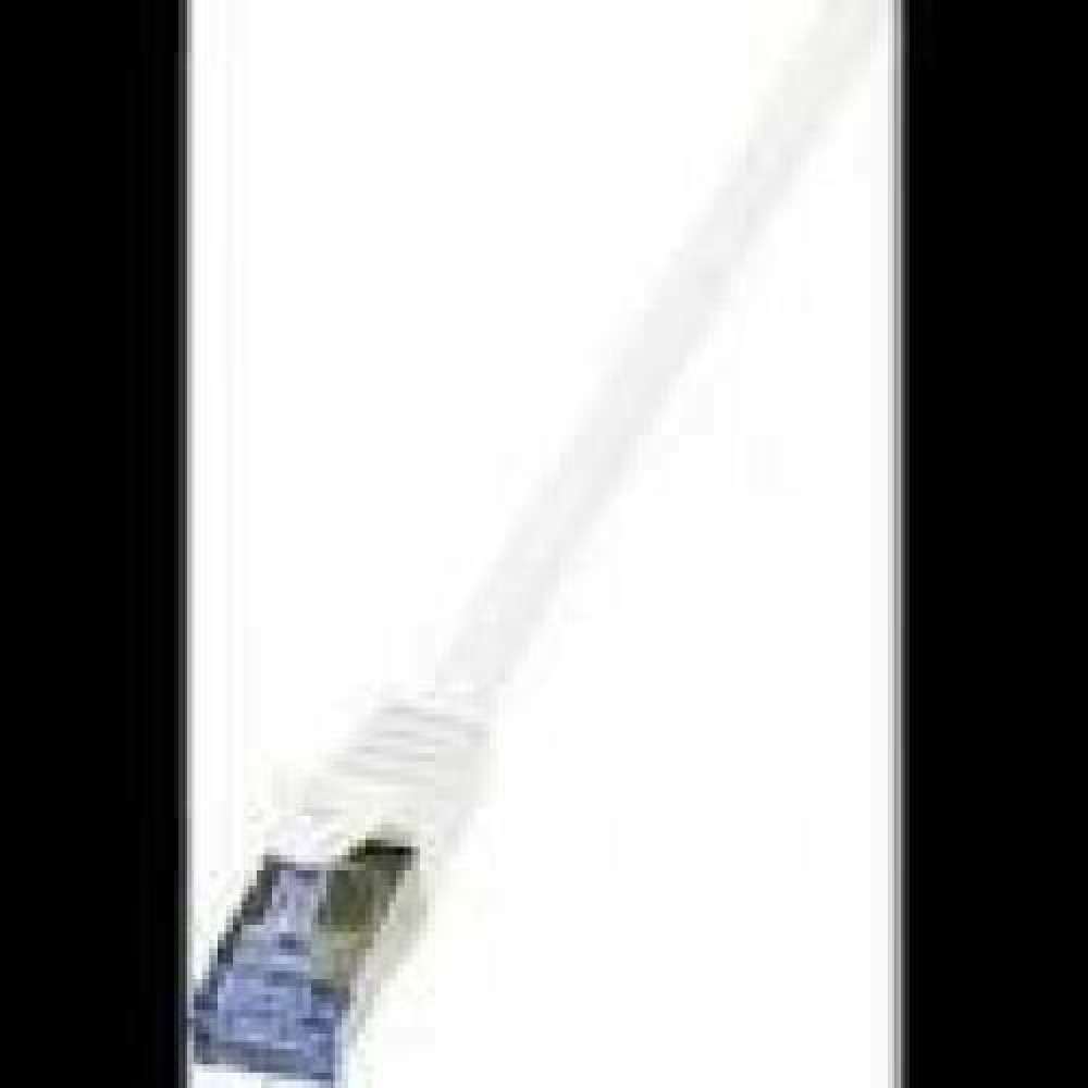 LOGILINK CQ4101S Cat.6A Patch cable made from Cat.7 raw cable white 15m