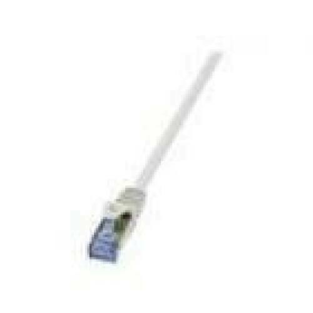 LOGILINK CQ4111S LOGILINK - Cat.6A Patch cable made from Cat.7 raw cable, white, 20m