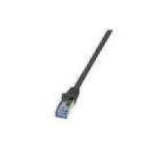 LOGILINK CQ4143S - Cat.6A Patch cable made from Cat.7 raw cable black 50m