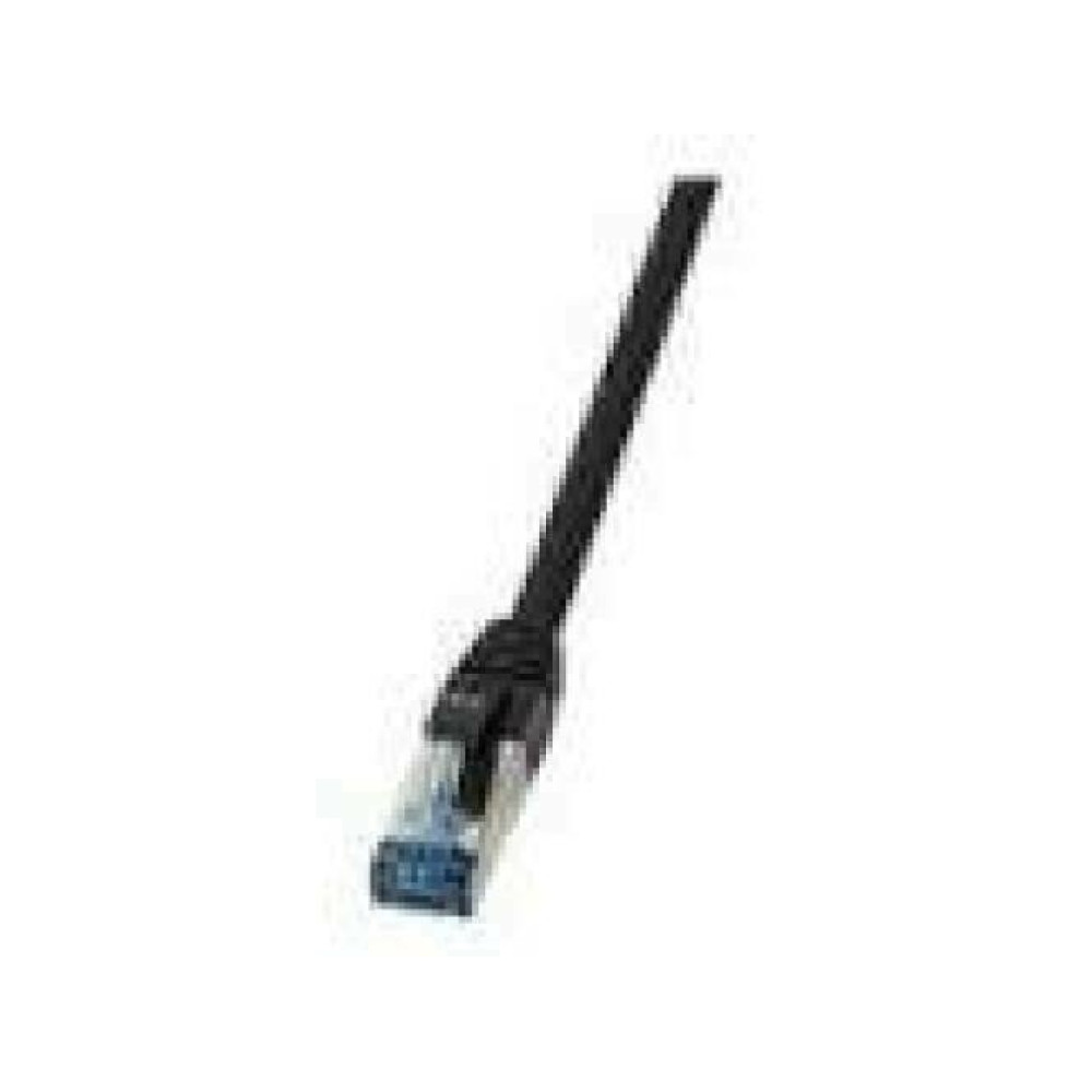 LOGILINK CQ6095S Patchcable PUR Cat.6A S/FTP black 10m