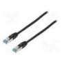 LOGILINK CQ6125S Patchcable PUR Cat.6A S/FTP black 30m