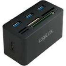 LOGILINK CR0042 - USB 3.0 Hub with All-in-One Card Reader
