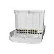 MIKROTIK netPower 16P 18 port switch with 16 Gigabit PoE-out ports and 2 SFP+