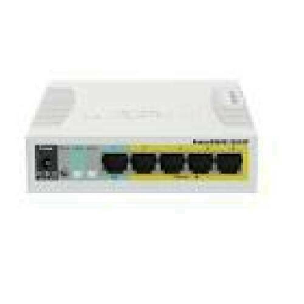 MIKROTIK RB260GSP/CSS106-1G-4P-1S 5port GbE 1xGbE SFP PoE switch