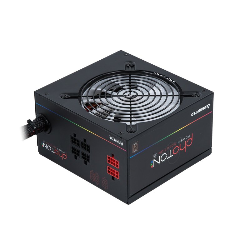 CHIEFTEC Photon RGB 650W ATX 12V 85 proc Bronze Active PFC 120mm silent RGB fan