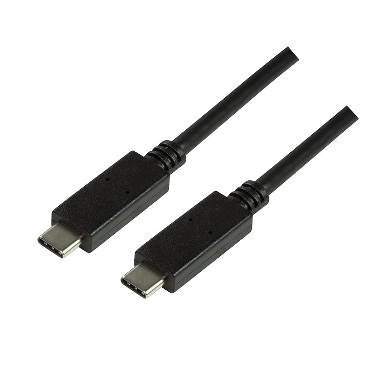 LOGILINK CU0129 USB-C 3.1 Gen2 connection cable 1m black
