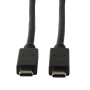 LOGILINK CU0129 USB-C 3.1 Gen2 connection cable 1m black