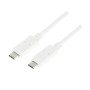 LOGILINK CU0130 - USB-C 3.1 Gen2 connection cable 0.5m white
