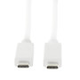 LOGILINK CU0130 - USB-C 3.1 Gen2 connection cable 0.5m white