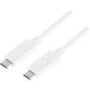 LOGILINK CU0131 - USB-C 3.1 Gen2 connection cable 1m white