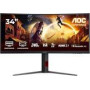 AOC CU34G4Z 34inch 3440x1440 1ms 2xHDMI DP USB Black/Red