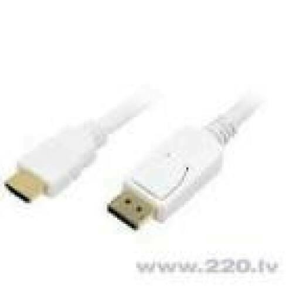 LOGILINK CV0055 LOGILINK - Display Port to HDMI Cable White 2m