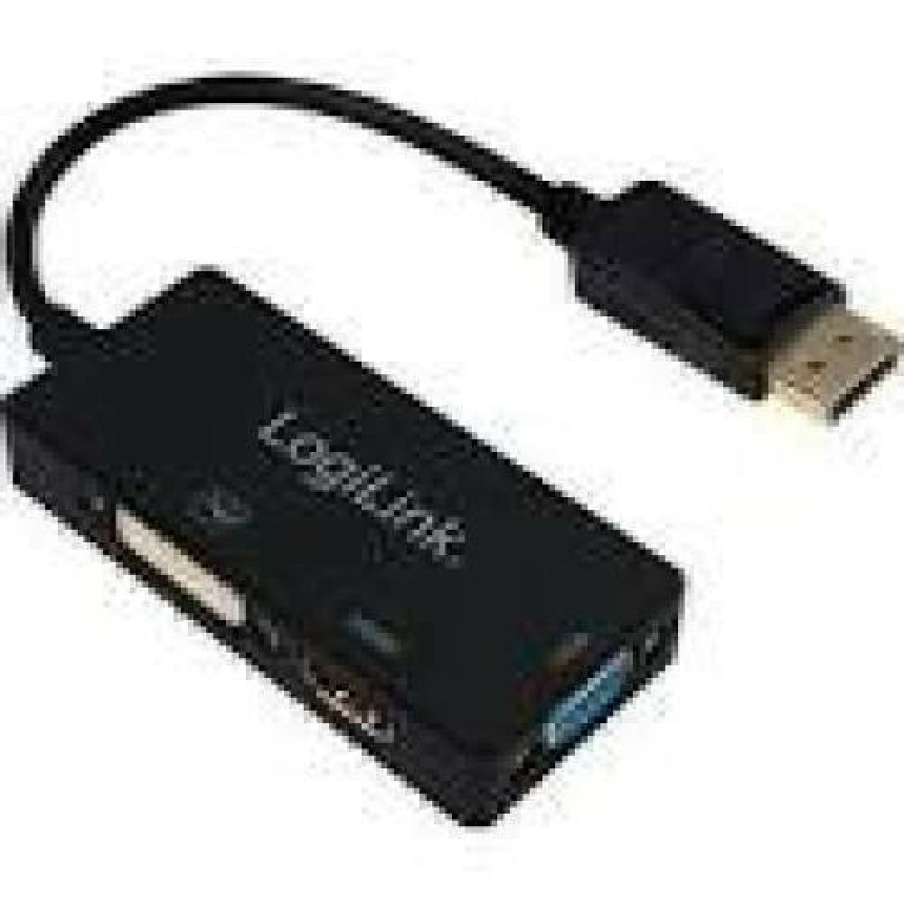 LOGILINK CV0109 - 4K DisplayPort to DVI/HDMI/VGA Converter