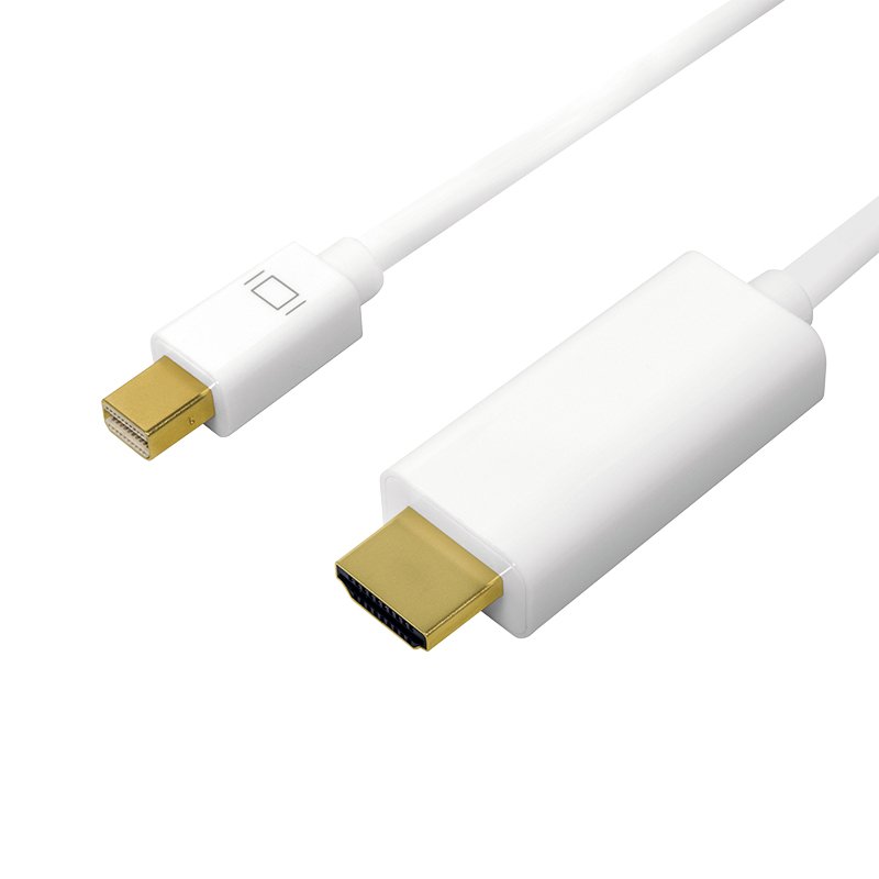 LOGILINK CV0124 - Mini DisplayPort to HDMI 4K white 3m