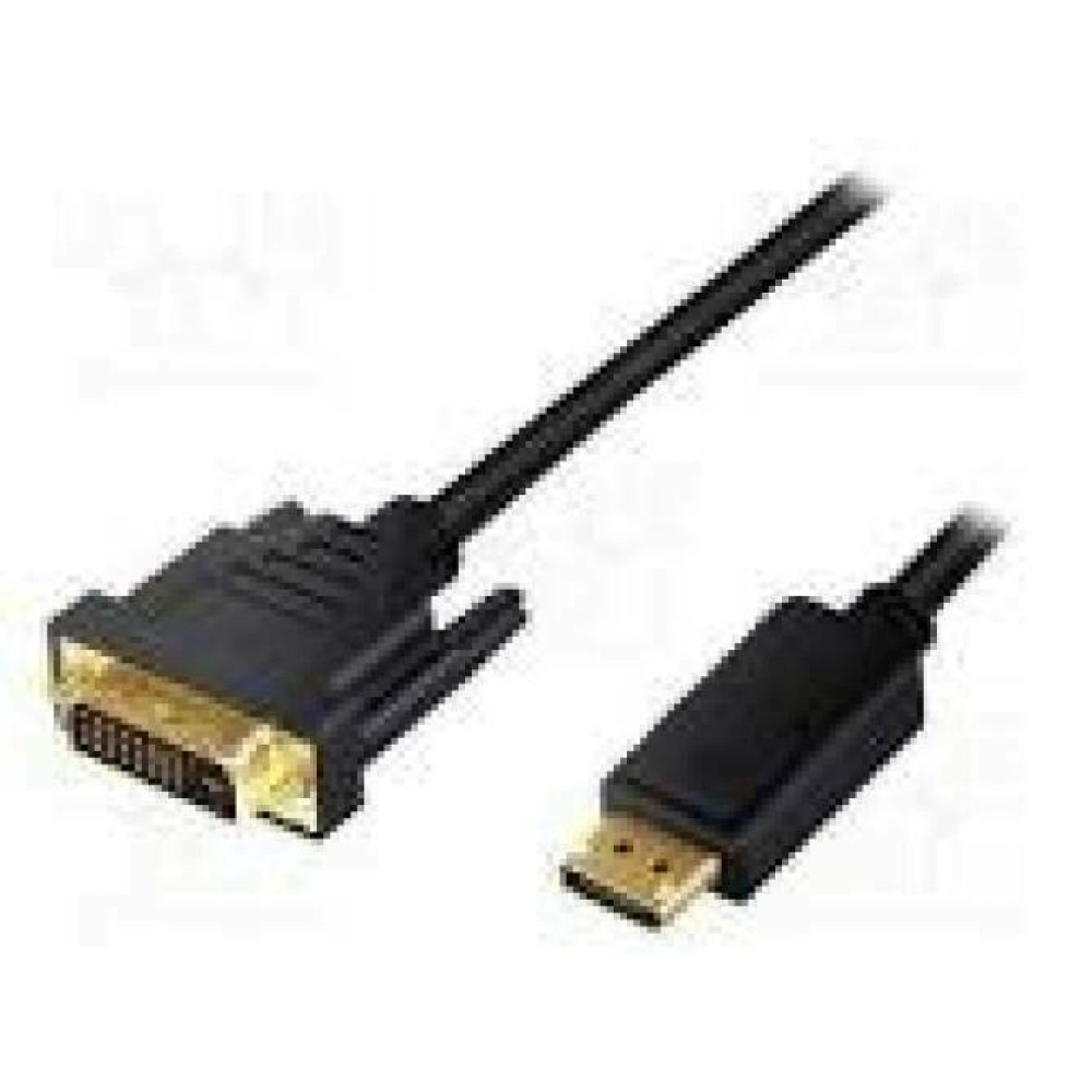 LOGILINK CV0130 LOGILINK - DisplayPort to DVI cable, black, 1m