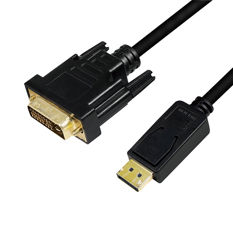 LOGILINK CV0131 - DisplayPort to DVI cable black 2m