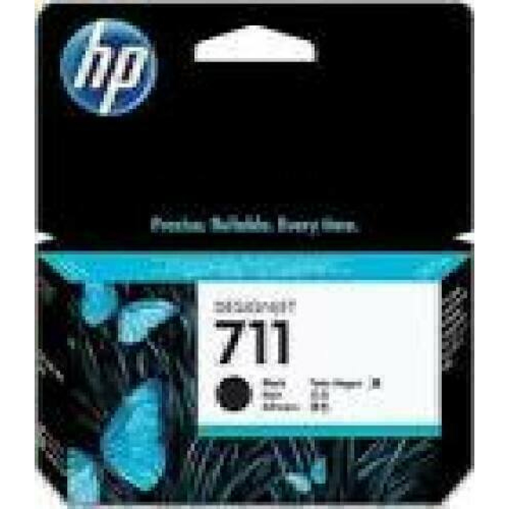 HP 711 original Ink cartridge CZ129A black standard capacity 38ml 1-pack