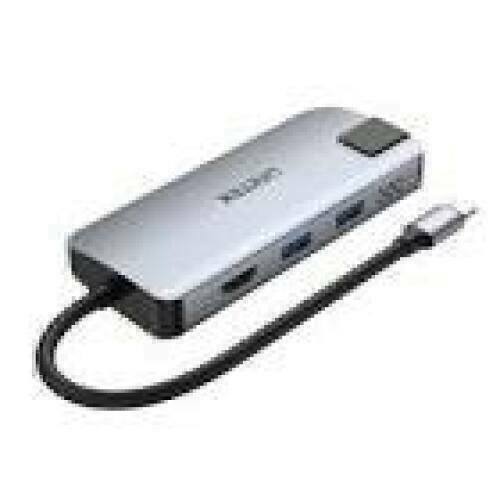 UNITEK HUB USB-C 2X USB-AHDMI 2.0 RJ-45PD 100W D1028A