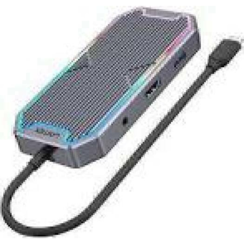 UNITEK HUB USB-C HDMI 2.0 RJ45 3.5mm PD 100W 10Gbps D1029A