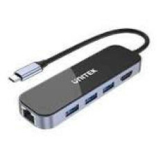 UNITEK D1084A Hub USB-C 3x USB-A 3.1 HDMI 4K PD 100W