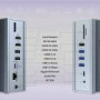 UNITEK D1086A Docking Station 15 in 1 USB-C